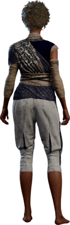 Drunken Cloth Human Back