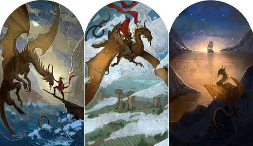 Ansur and Balduran's history on a mural