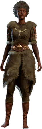 Hide Armour +2 Human Front