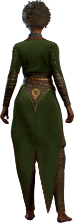 Leather Armour Jaheira Human Back