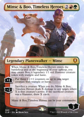 Commander Legends' Minsc & Boo, Timeless Heroes