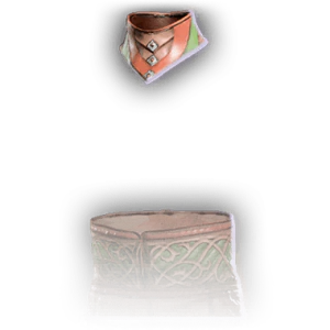 Green Flare Leather Outfit image