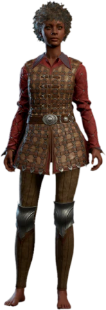 Ring Mail Armour Human Front