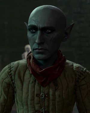 Wulbren's appearance during Act Two