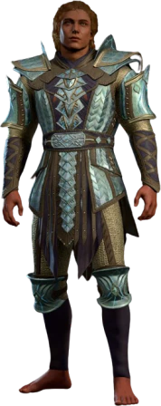 Adamantine Scale Mail High Elf Front