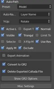 Export settings for Blender 2.79b with LaughingLeader's GR2 Export Plugin (3)