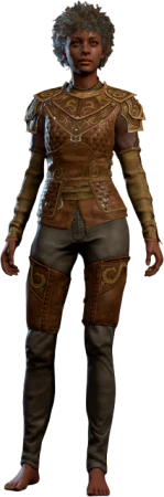 Leather Armour +2 Human Front