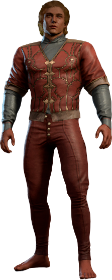 File:Raffish Bronze-Red Outfit High Elf Body4 Front Model.webp