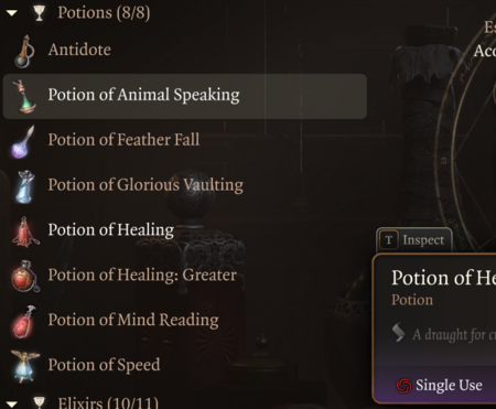 Potions Bg3 Wiki   450px Alchemy Potions Menu 