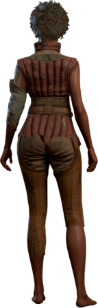 Broken Padded Armour Human Back