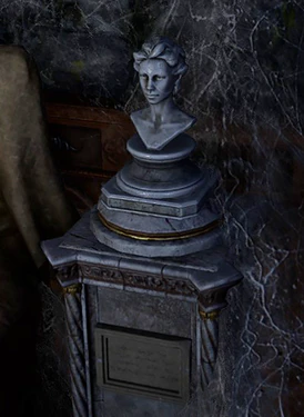 Bust of Melodia in Moonrise Towers
