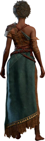 Barbarian Clothes Human Back