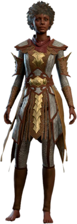 Scale Mail +2 Human Front