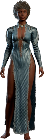 Wavemother's Robe Human Front