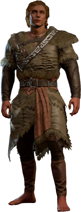 Hide Armour +2 High Elf Front Model.webp