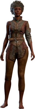 Broken Padded Armour Human Front