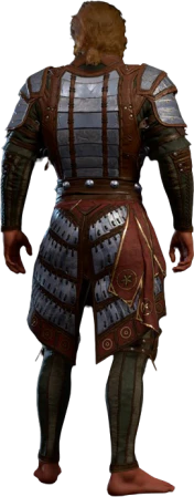 Splint Armour +1 High Elf Back