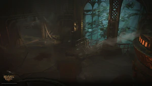 The staff wing of the underwater prison (by Tim Wilmsen)