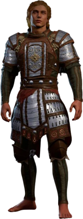 Splint Armour +1 High Elf Front