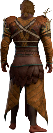 Armour of Moonbasking High Elf Back