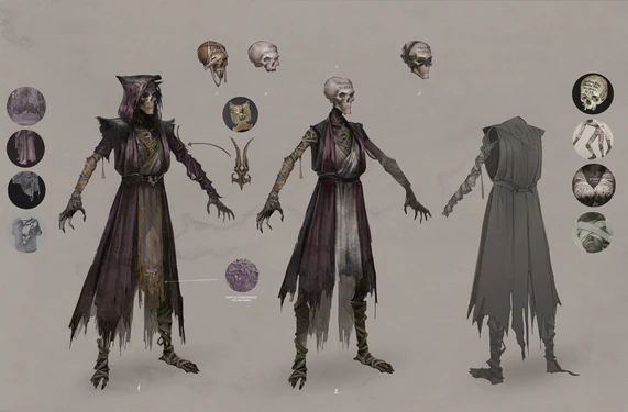 Official Concept art by Jane Katsubo for Larian Studios