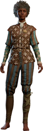 Simple Jerkin Human Front