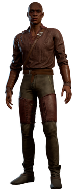 Armourless model in the Iron Throne