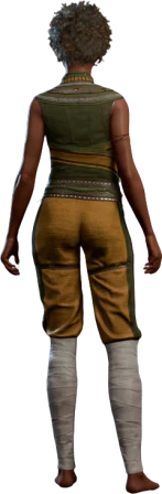 Monastic Robes Human Back