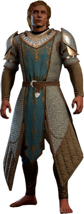Chain Mail +1 High Elf Front Model.webp