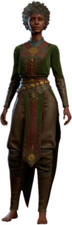 Leather Armour Jaheira Human Front