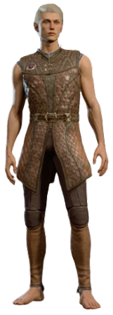 Leather Armour Minsc Half-Elf Front