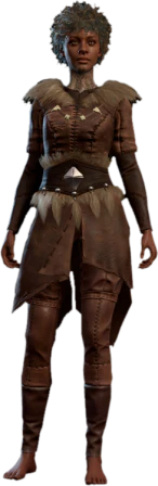 Barkskin Armour Human Front