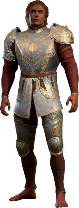 Armour of Agility High Elf Front Model.webp