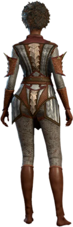 Scale Mail +1 Human Back