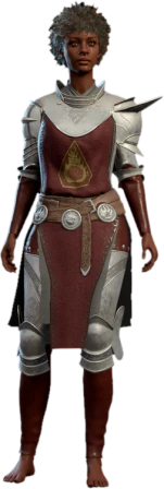 Emblazoned Plate of the Marshal Human Front